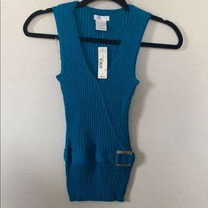 Worthington Teal Top